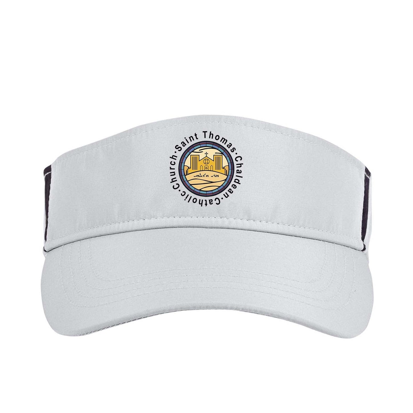 St. Thomas Catholic Church CORE365 Adult Drive Performance Visor - Mato & Hash