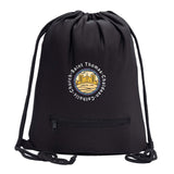 St. Thomas Catholic Church Drawstring Bag w/ Zipper Pocket Printed