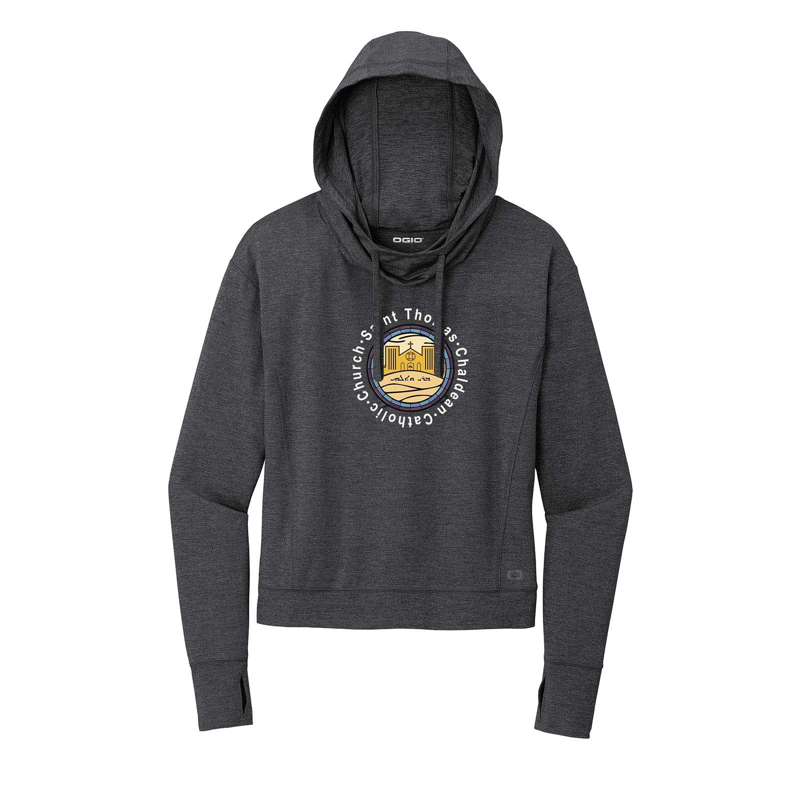 St. Thomas Catholic Church OGIO ® ENDURANCE Ladies Force Hoodie Printed - Mato & Hash