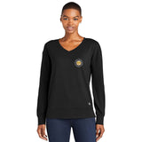 St. Thomas Catholic Church OGIO® Ladies Luuma Flex Long Sleeve V-Neck Printed - Mato & Hash