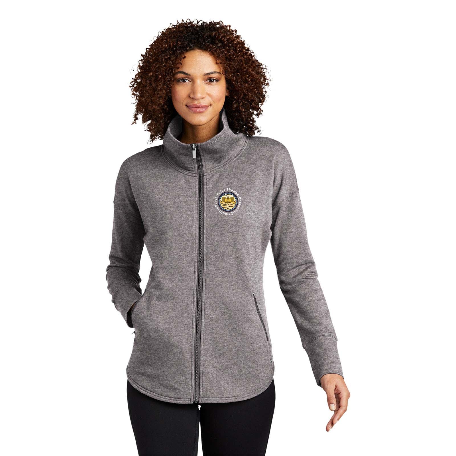 St. Thomas Catholic Church OGIO® Ladies Luuma Full-Zip Fleece Printed - Mato & Hash