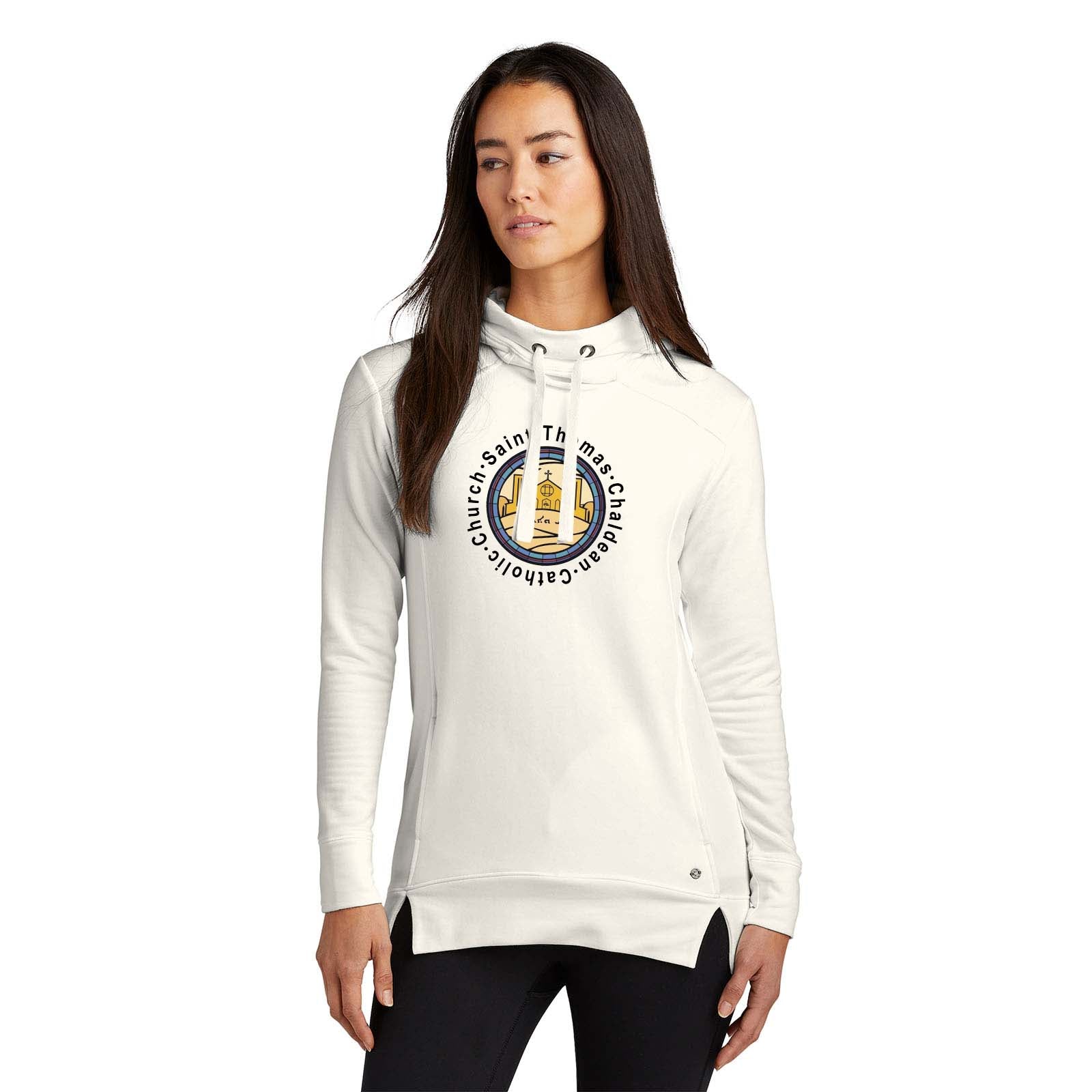 St. Thomas Catholic Church OGIO ® Ladies Luuma Pullover Fleece Hoodie Printed - Mato & Hash