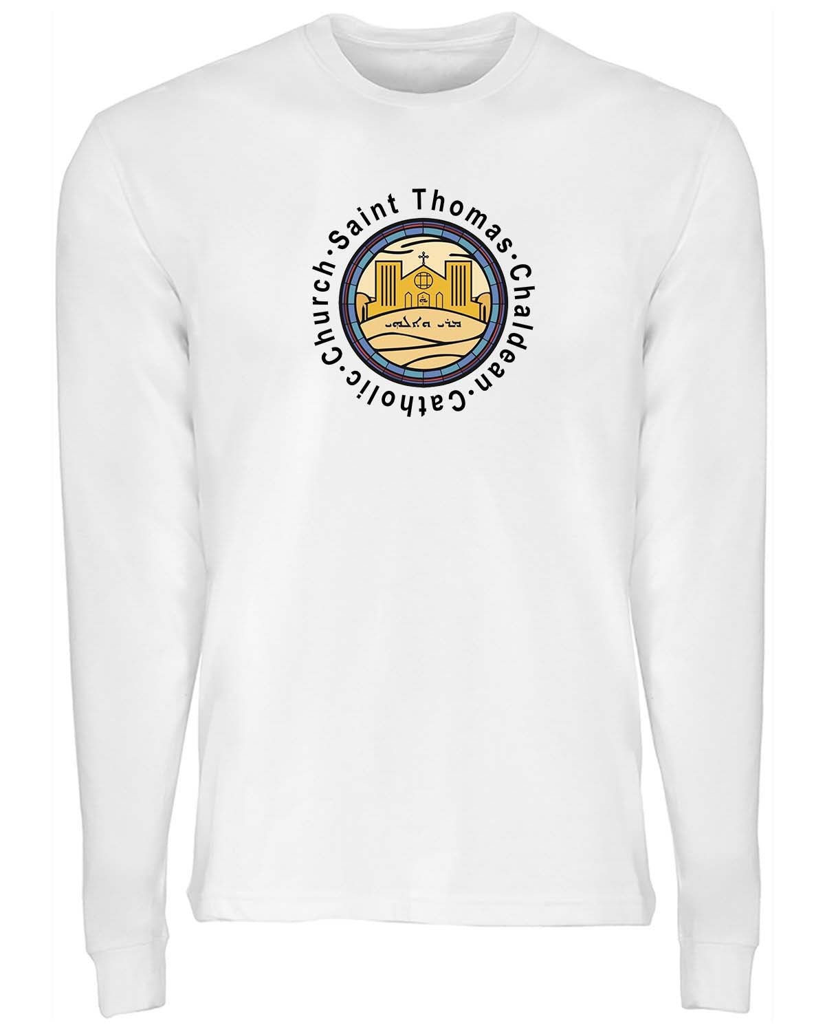 St. Thomas Catholic Church Unisex Blended Long Sleeve T-Shirt Printed - Mato & Hash