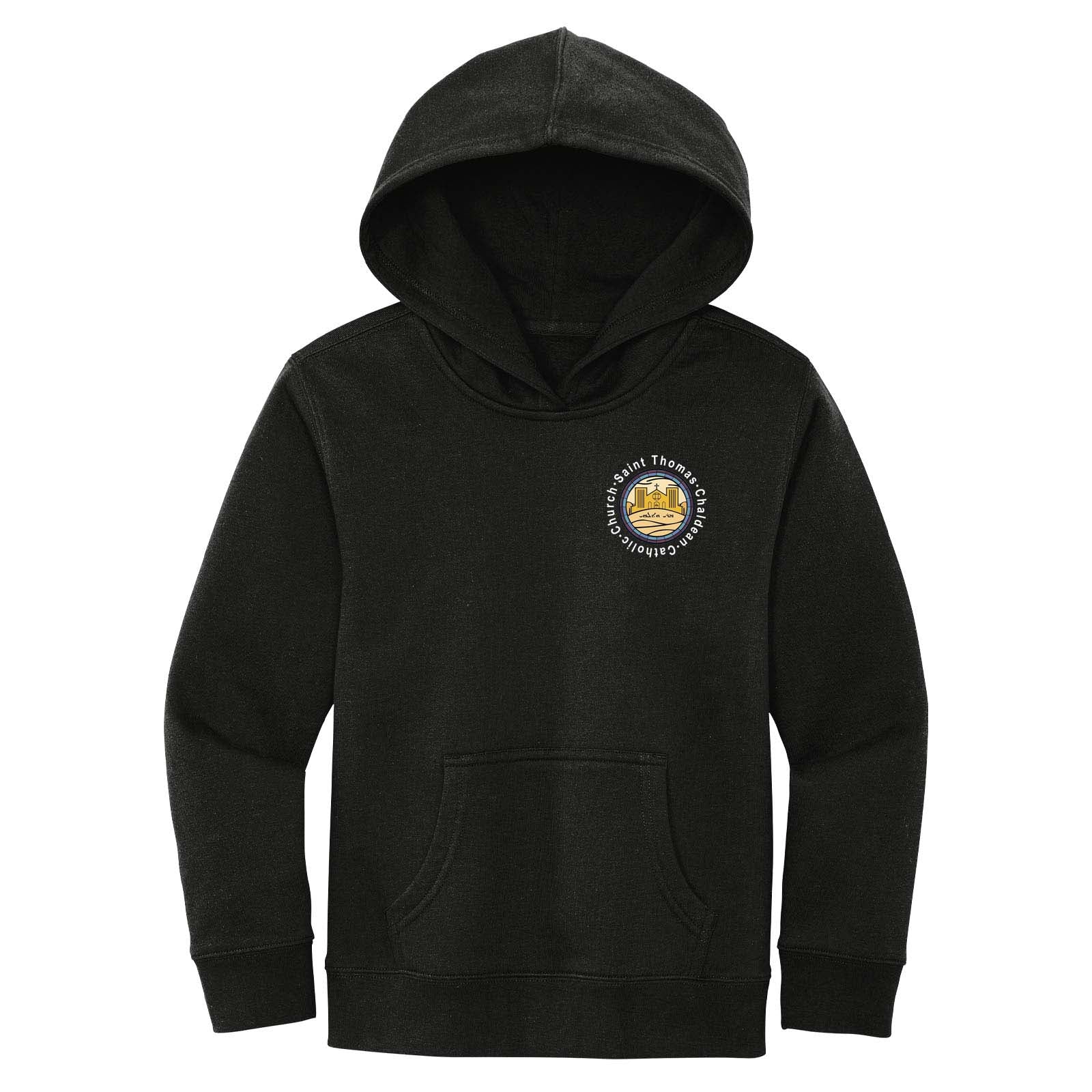 St. Thomas Catholic Church Youth Cotton/Polyester Fleece Hooded Sweatshirt - Mato & Hash