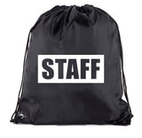 Staff - Block Polyester - Drawstring Bag - Mato & Hash