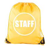 Staff - Circle - Polyester Drawstring Bag - Mato & Hash