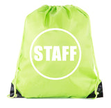 Staff - Circle - Polyester Drawstring Bag - Mato & Hash