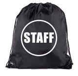 Staff - Circle - Polyester Drawstring Bag