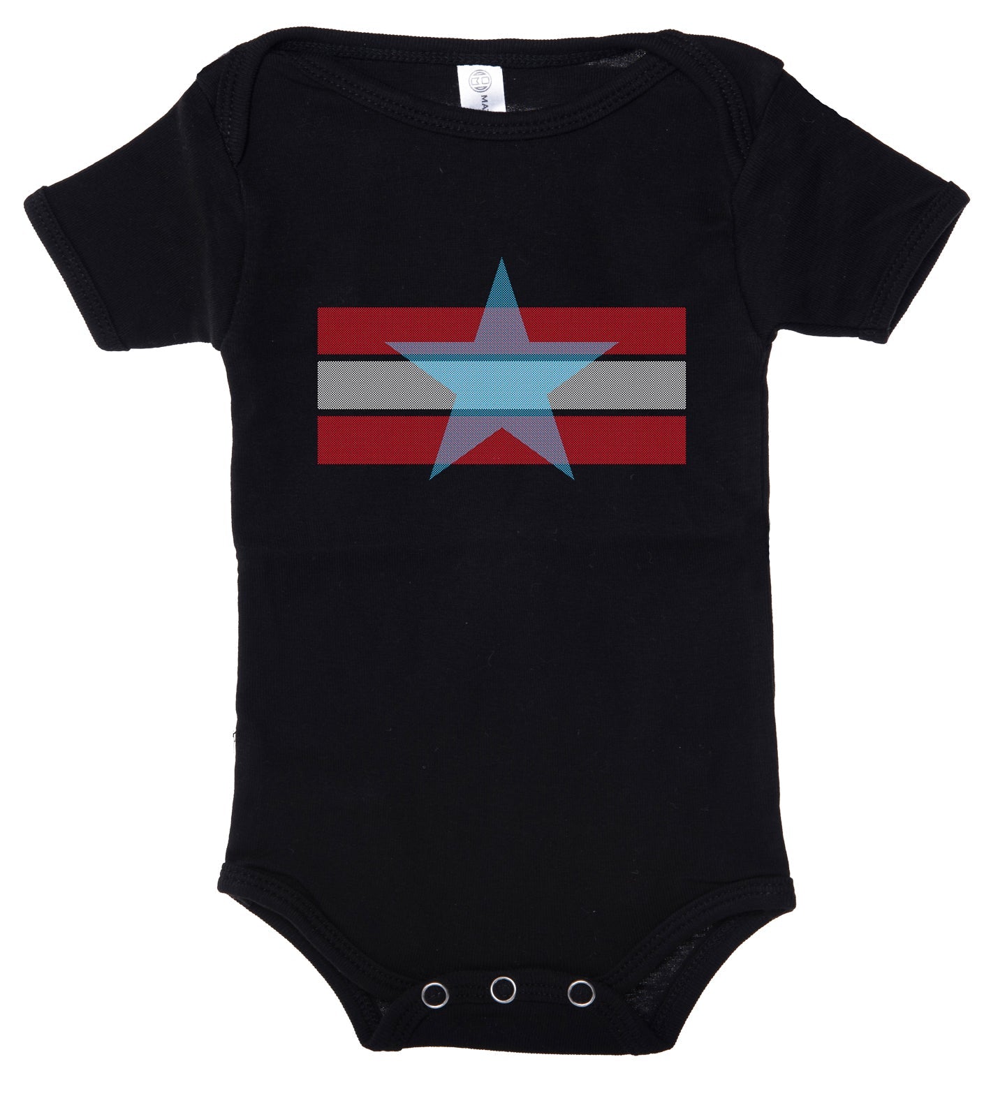 Star & Stripes 4th of July Baby Romper - Mato & Hash