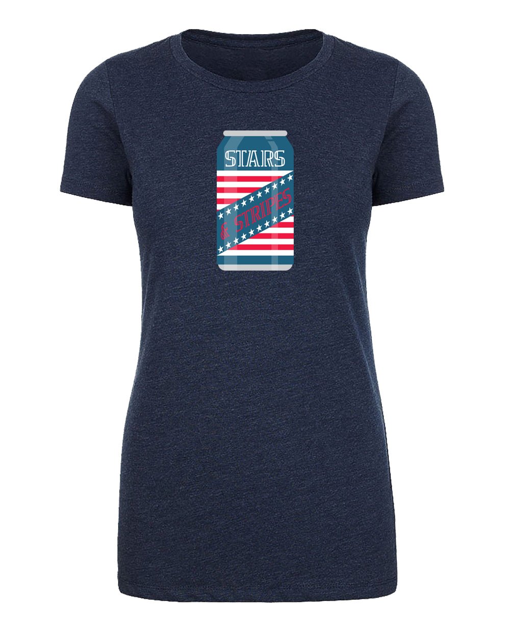 Stars & Stripes Beer Womens 4th of July T Shirts - Mato & Hash
