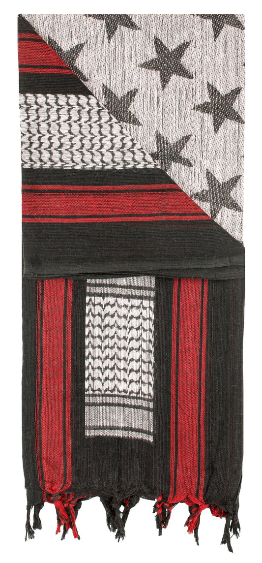 Stars & Stripes Military Scarf Head Wrap - Mato & Hash