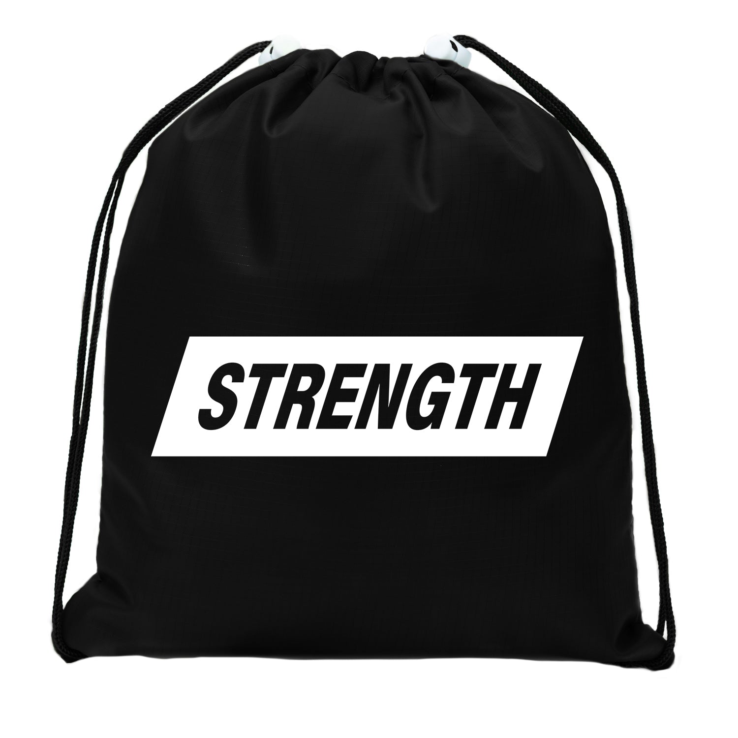 Strength Mini Polyester Drawstring Bag - Mato & Hash