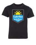 Sun + Water Full Color Custom Name & Year Family Reunion Kids T Shirts