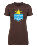 Sun + Water Full Color Custom Name & Year Family Reunion Womens T Shirts - Mato & Hash