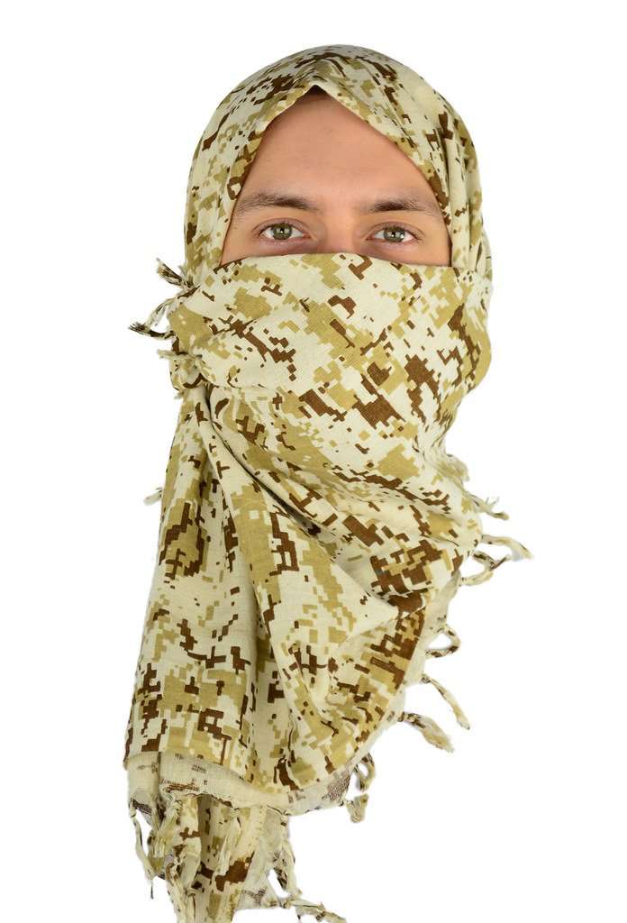 Tactical Camo Keffiyeh Scarves - Mato & Hash