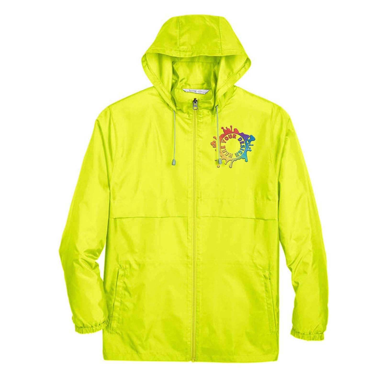 Team 365 Adult Zone Protect Lightweight Jacket Embroidery - Mato & Hash