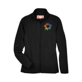 Team 365 Ladies' Leader Soft Shell Jacket Embroidery