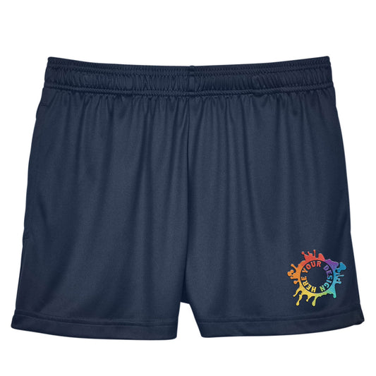 Team 365 Ladies' Zone Performance Shorts Embroidery - Mato & Hash