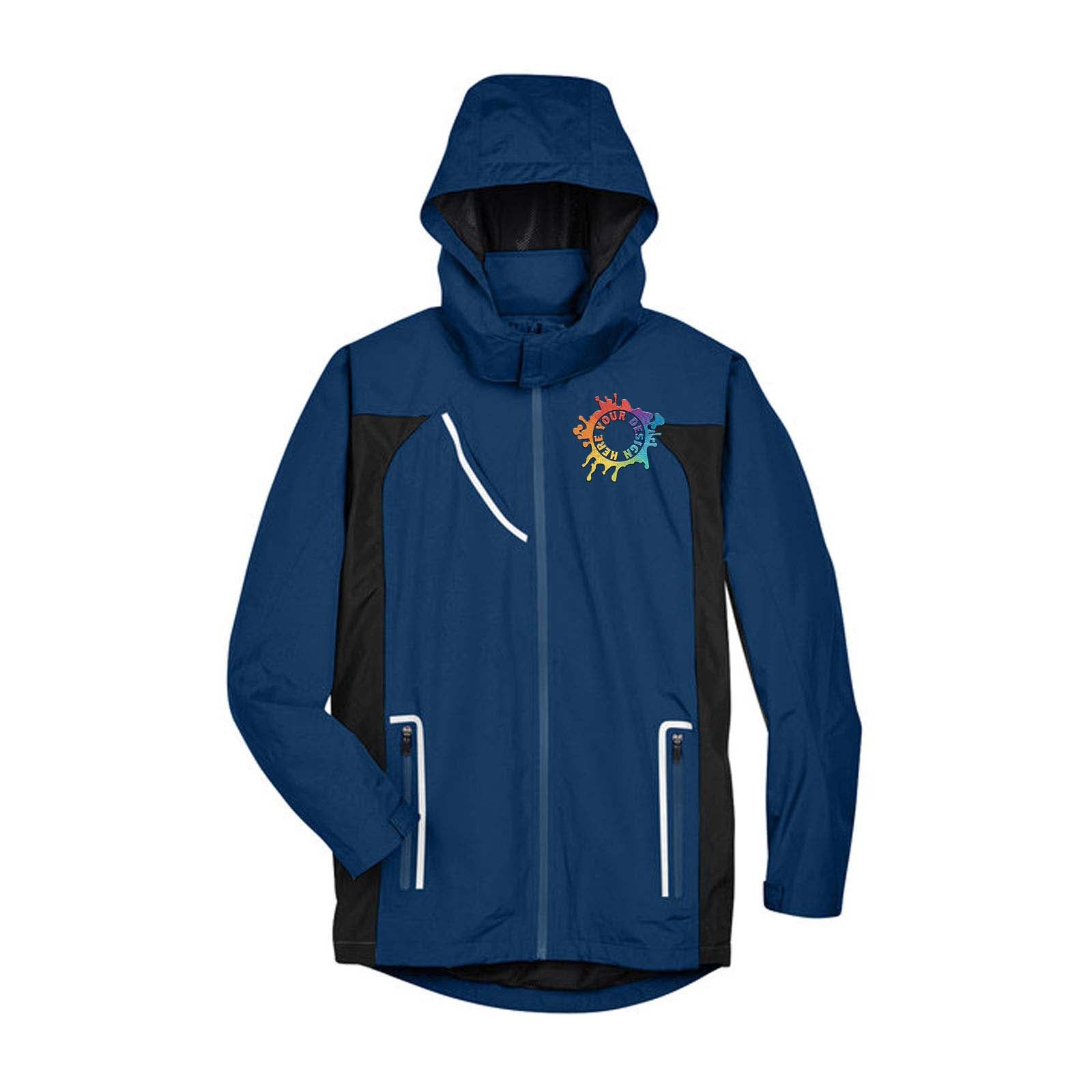 Team 365 Men's Dominator Waterproof Jacket Embroidery - Mato & Hash