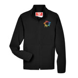 Team 365 Youth Leader Soft Shell Jacket Embroidery - Mato & Hash