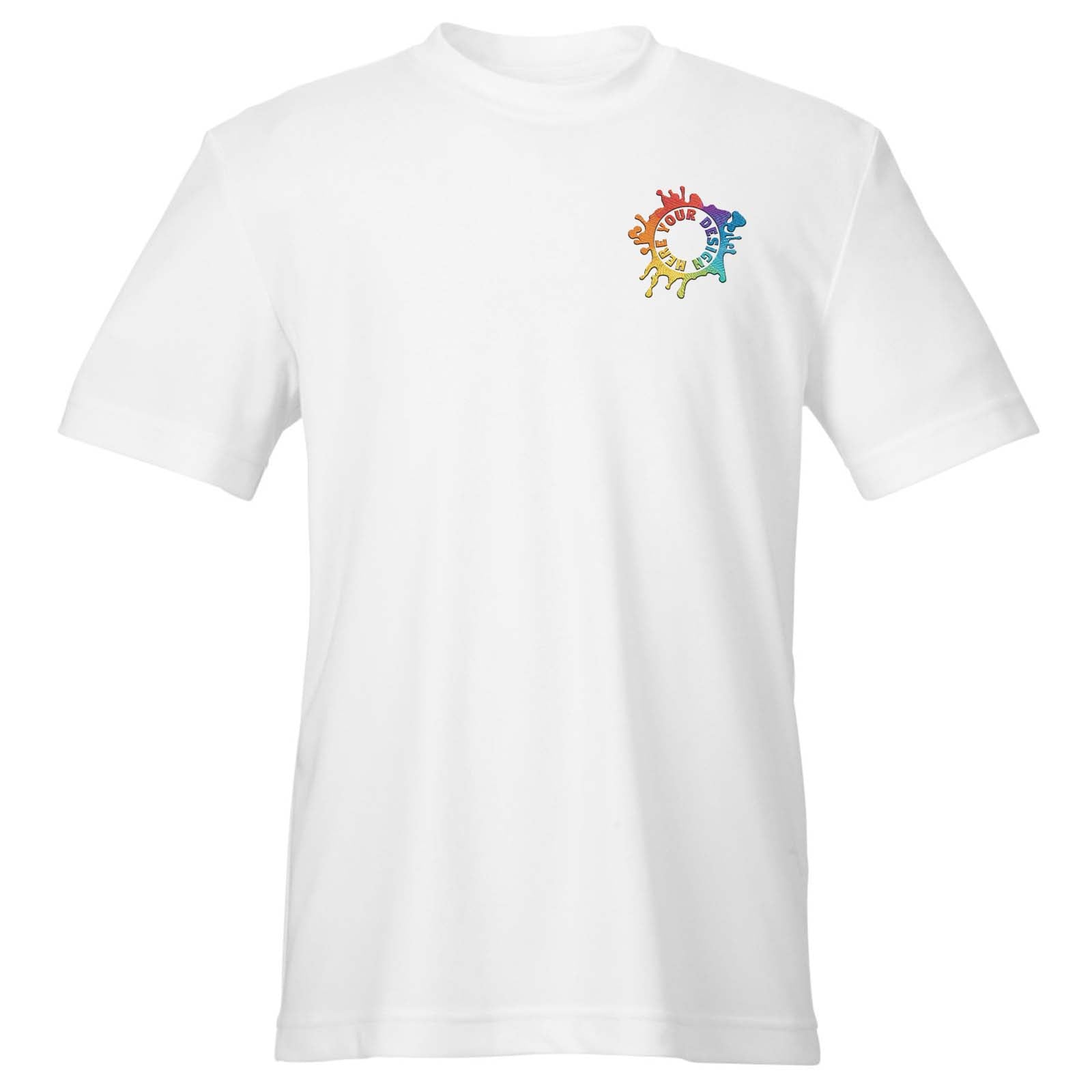 Team 365 Youth Unisex Performance Polyester T-Shirt Embroidery - Mato & Hash