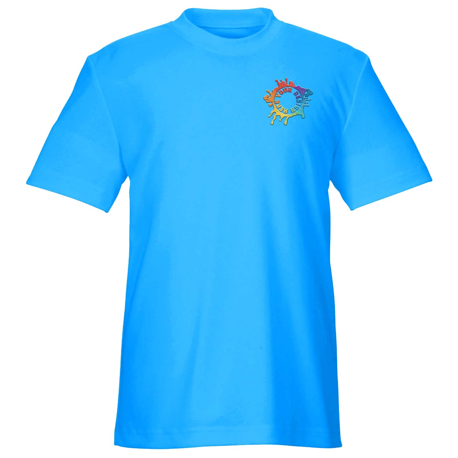 Team 365 Youth Unisex Performance Polyester T-Shirt Embroidery - Mato & Hash