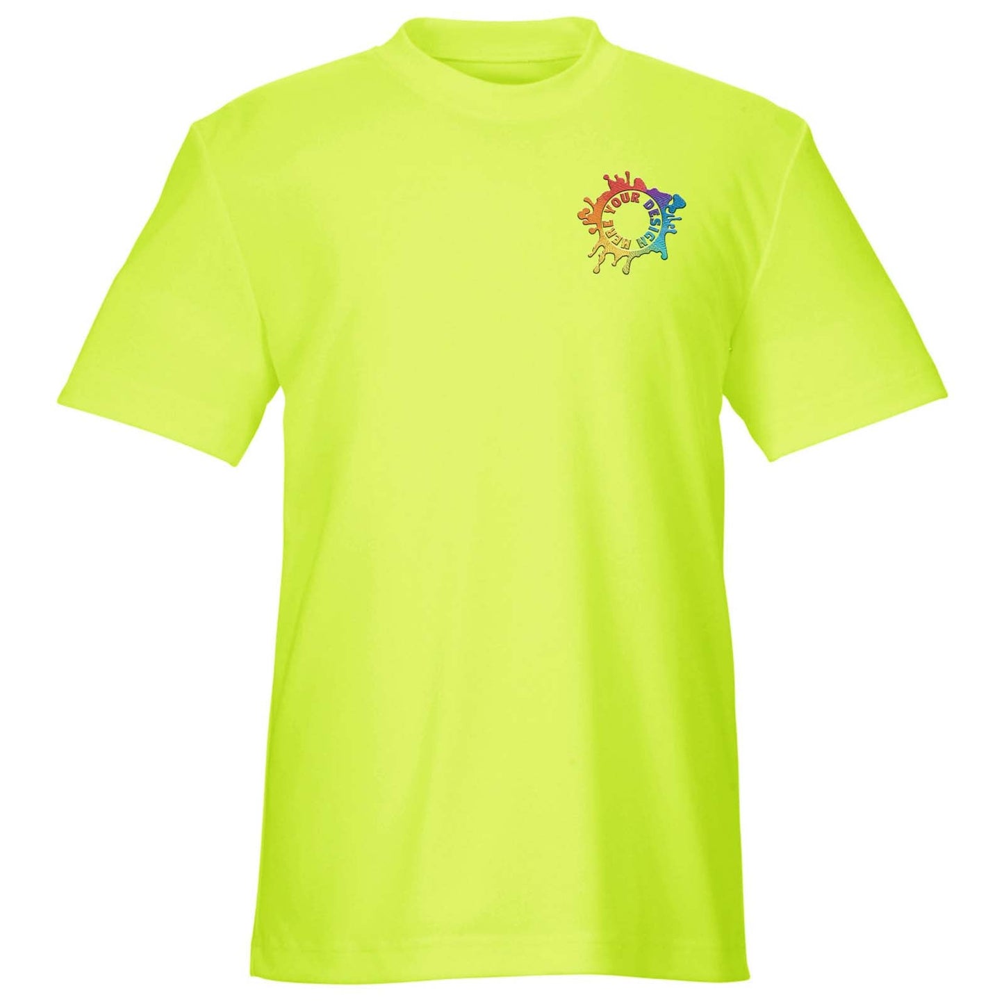 Team 365 Youth Unisex Performance Polyester T-Shirt Embroidery - Mato & Hash