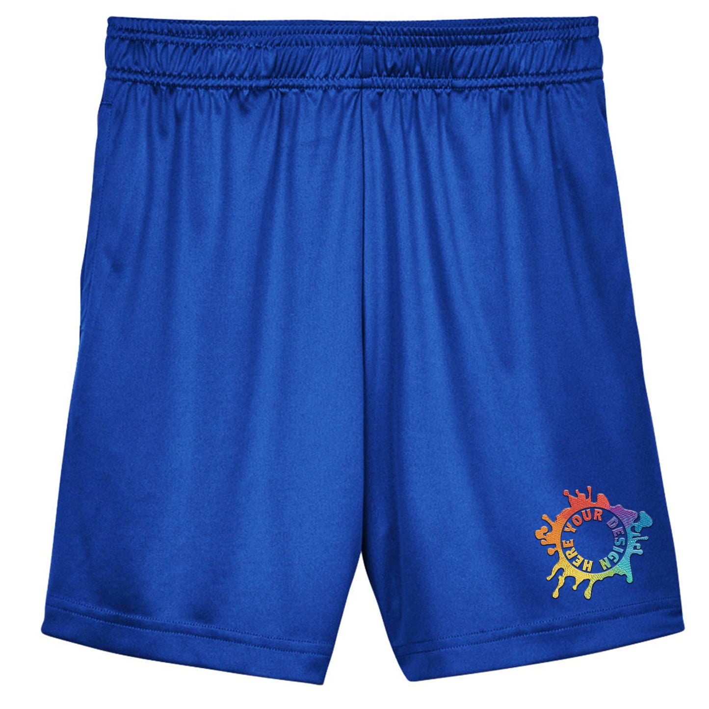 Team 365 Youth Zone Performance Shorts Embroidery - Mato & Hash
