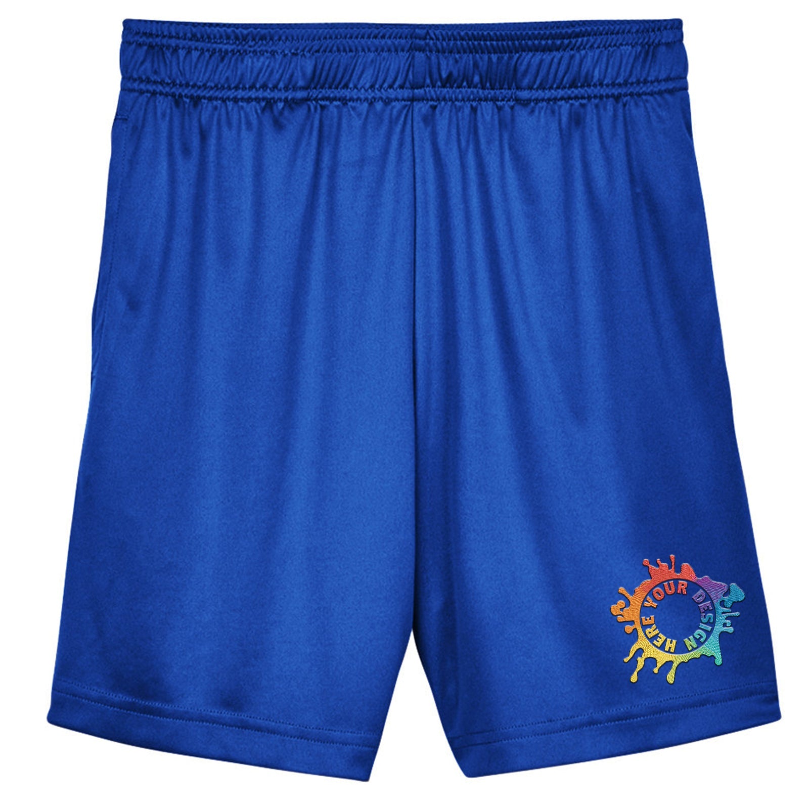 Team 365 Youth Zone Performance Shorts Embroidery - Mato & Hash
