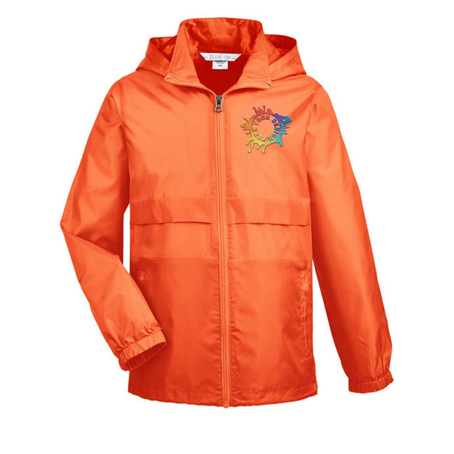 Team 365 Youth Zone Protect Lightweight Jacket Embroidery - Mato & Hash
