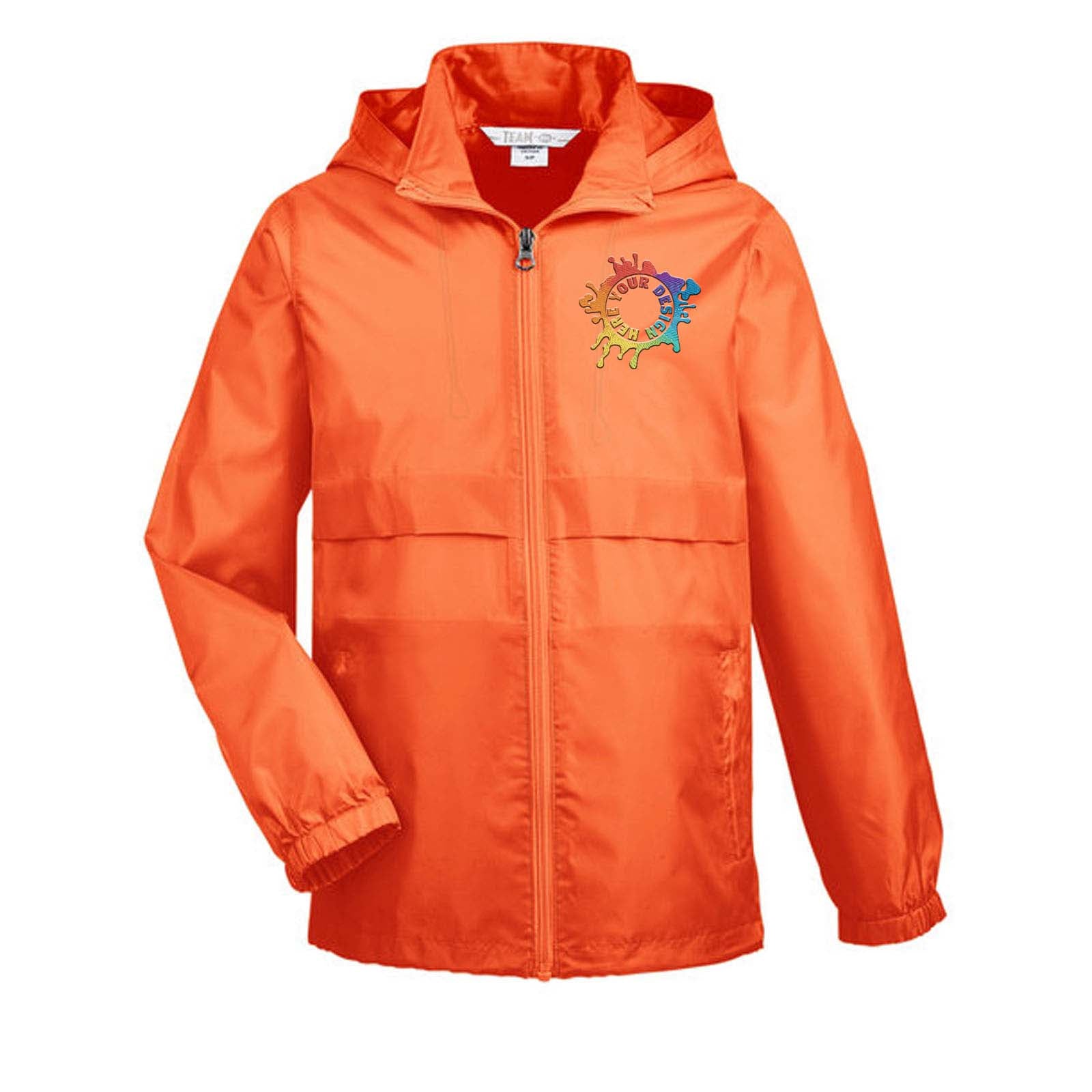 Team 365 Youth Zone Protect Lightweight Jacket Embroidery - Mato & Hash