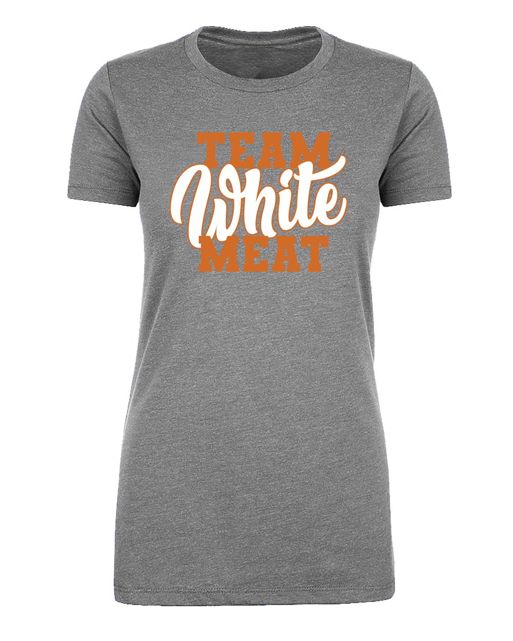 Team White Meat Womens Thanksgiving T Shirts - Mato & Hash