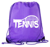 Tennis Racket Polyester Drawstring Bag - Mato & Hash