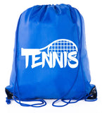 Tennis Racket Polyester Drawstring Bag - Mato & Hash