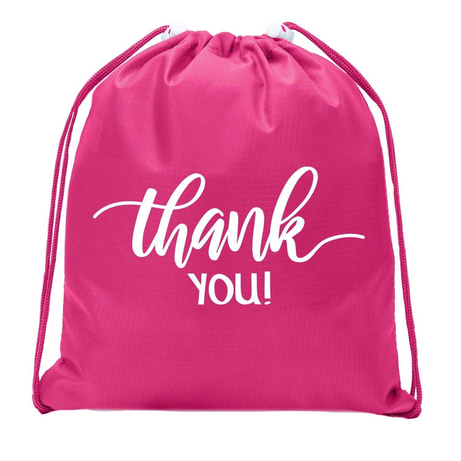 Thank You! Mini Polyester Drawstring Bag - Mato & Hash