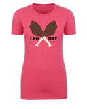 Thanksgiving Turkey Leg Day Womens T Shirts