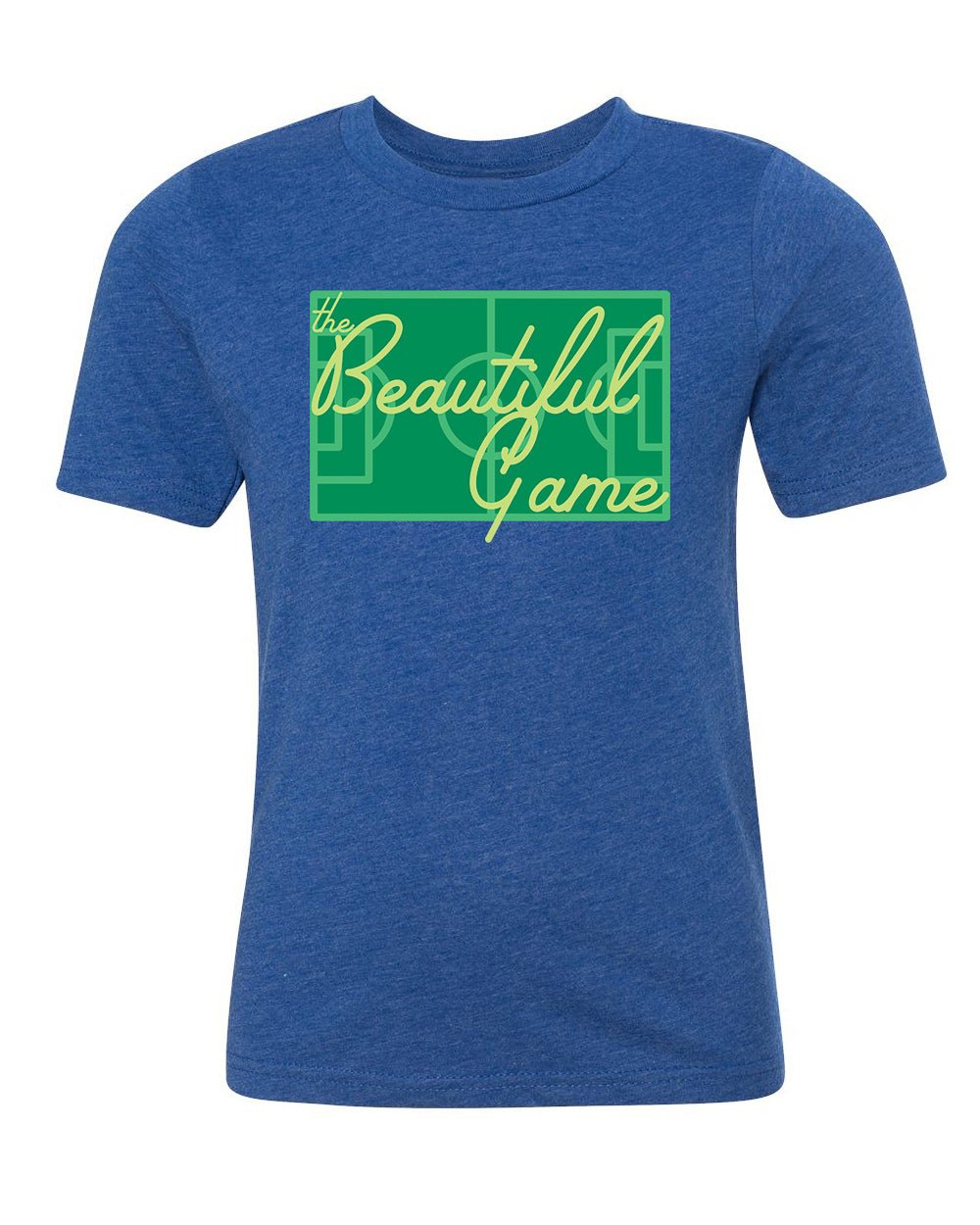 The Beautiful Game on Pitch - Kids T Shirts - Mato & Hash