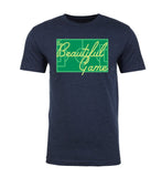 The Beautiful Game on Pitch - Mens T Shirts