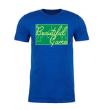 The Beautiful Game on Pitch - Mens T Shirts - Mato & Hash