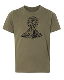 The Mountains Are Calling and I Must Go Kids T Shirts