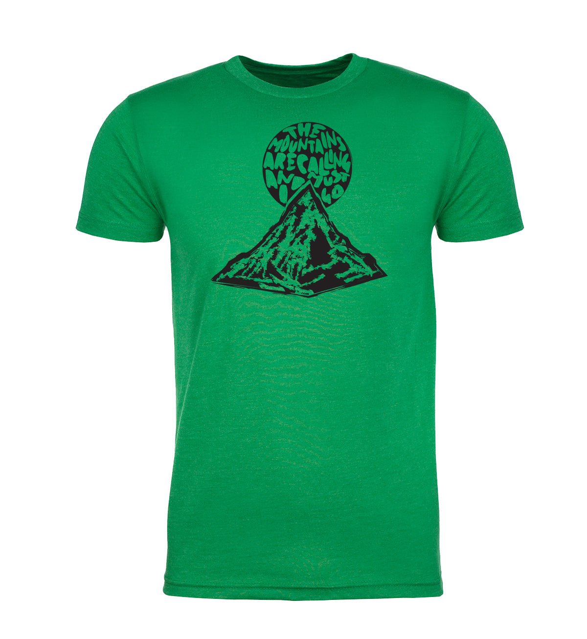 The Mountains Are Calling and I Must Go Mens T Shirts - Mato & Hash