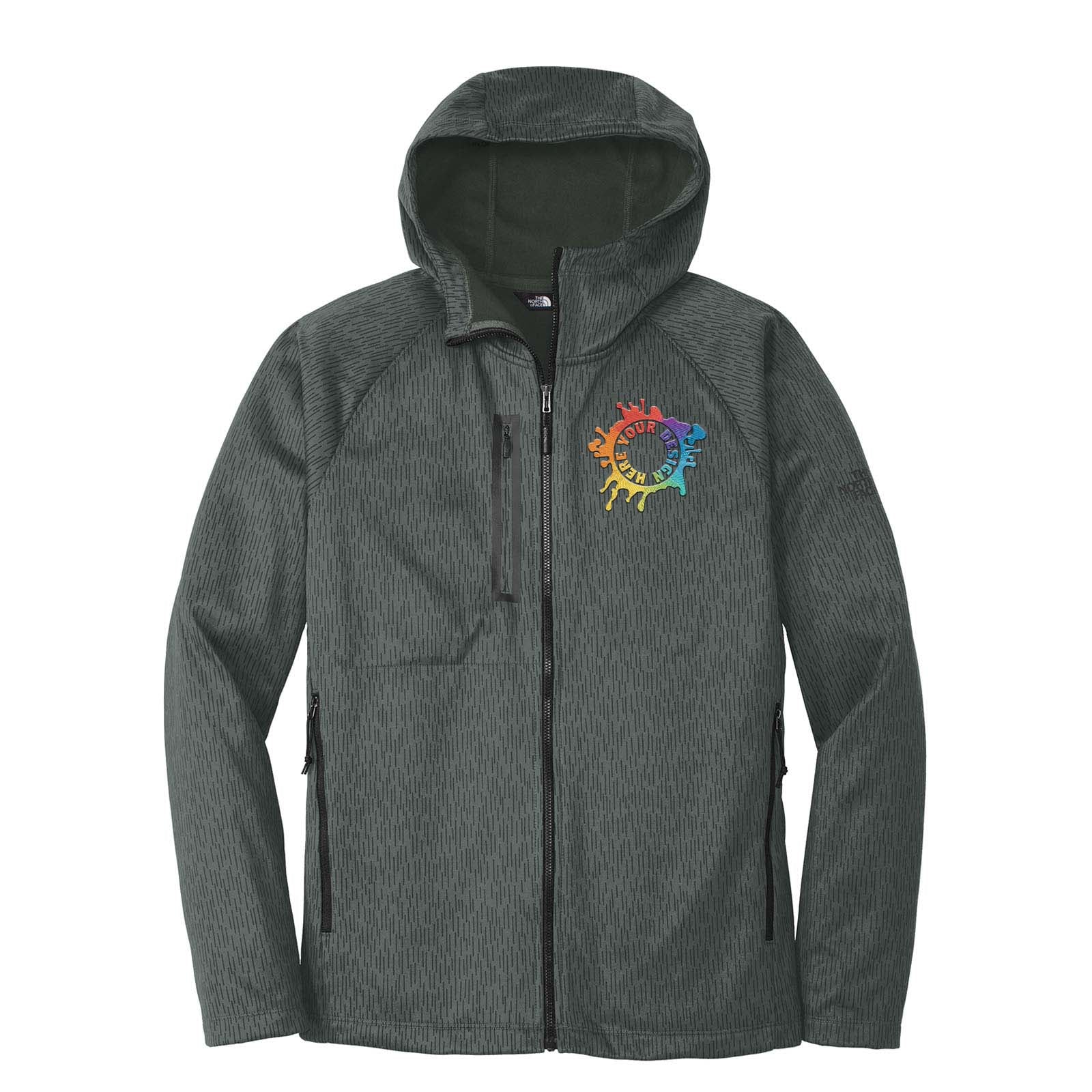 The North Face® Canyon Flats Fleece Hooded Jacket Embroidery - Mato & Hash