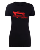 The Way to a Man's Heart Is Through His Stomach (Quick Burger) Womens T Shirts - Mato & Hash