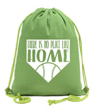 There Is No Place Like Home Cotton Drawstring Bag - Mato & Hash