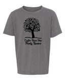 Tree + Heart Leaves Custom Name Family Reunion Kids T Shirts - Mato & Hash