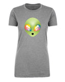 Trippy Eyed Alien Womens T Shirts