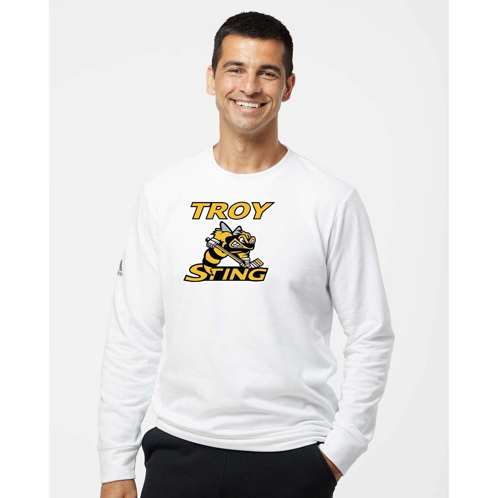 Troy Sting Adidas - Fleece Crewneck Sweatshirt Printed - Mato & Hash