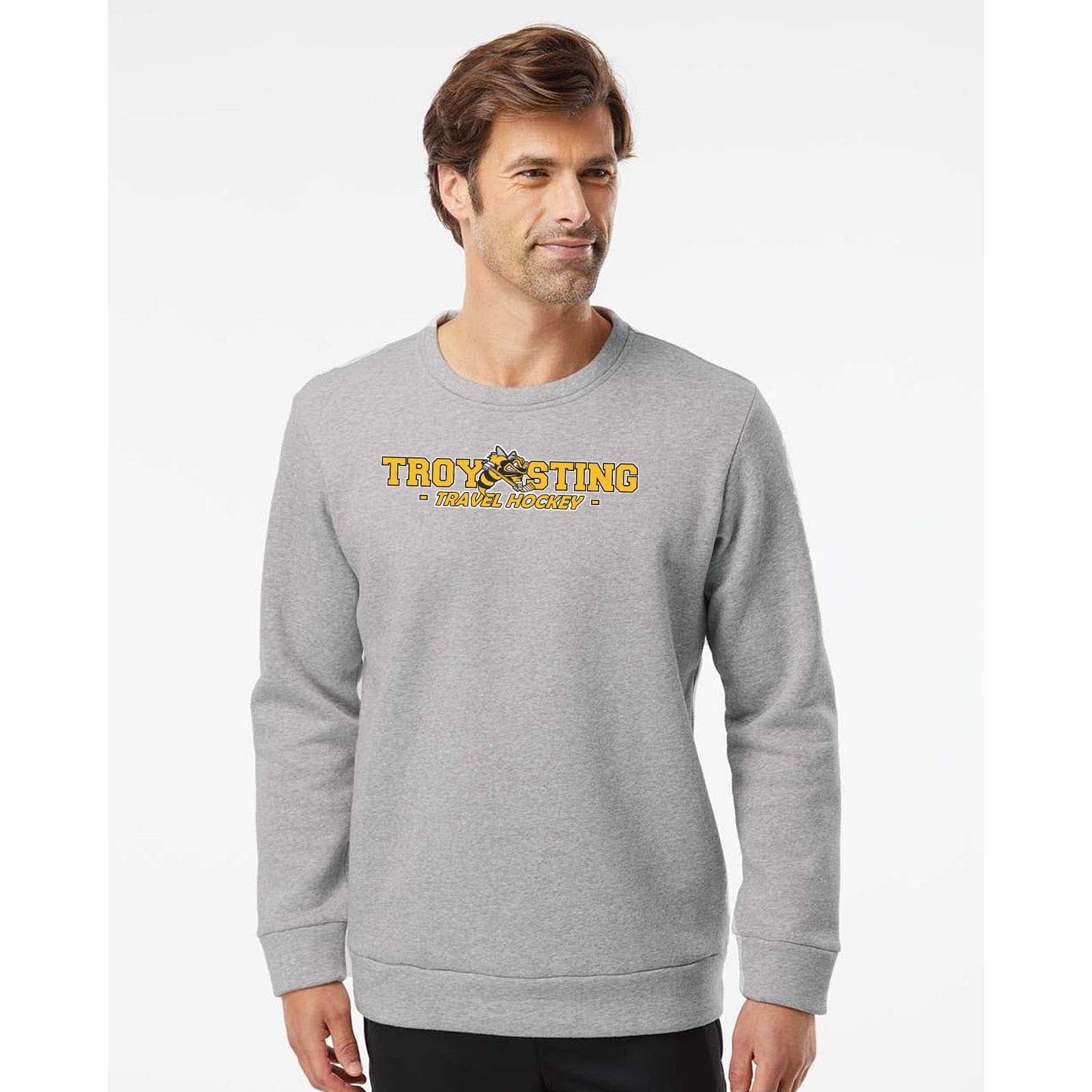 Troy Sting Adidas - Fleece Crewneck Sweatshirt Printed - Mato & Hash