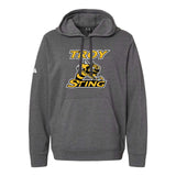 Troy Sting Adidas - Fleece Hooded Sweatshirt Printed - Mato & Hash