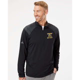 Troy Sting Adidas - Shoulder Stripe Quarter-Zip Pullover Embroidery - Mato & Hash